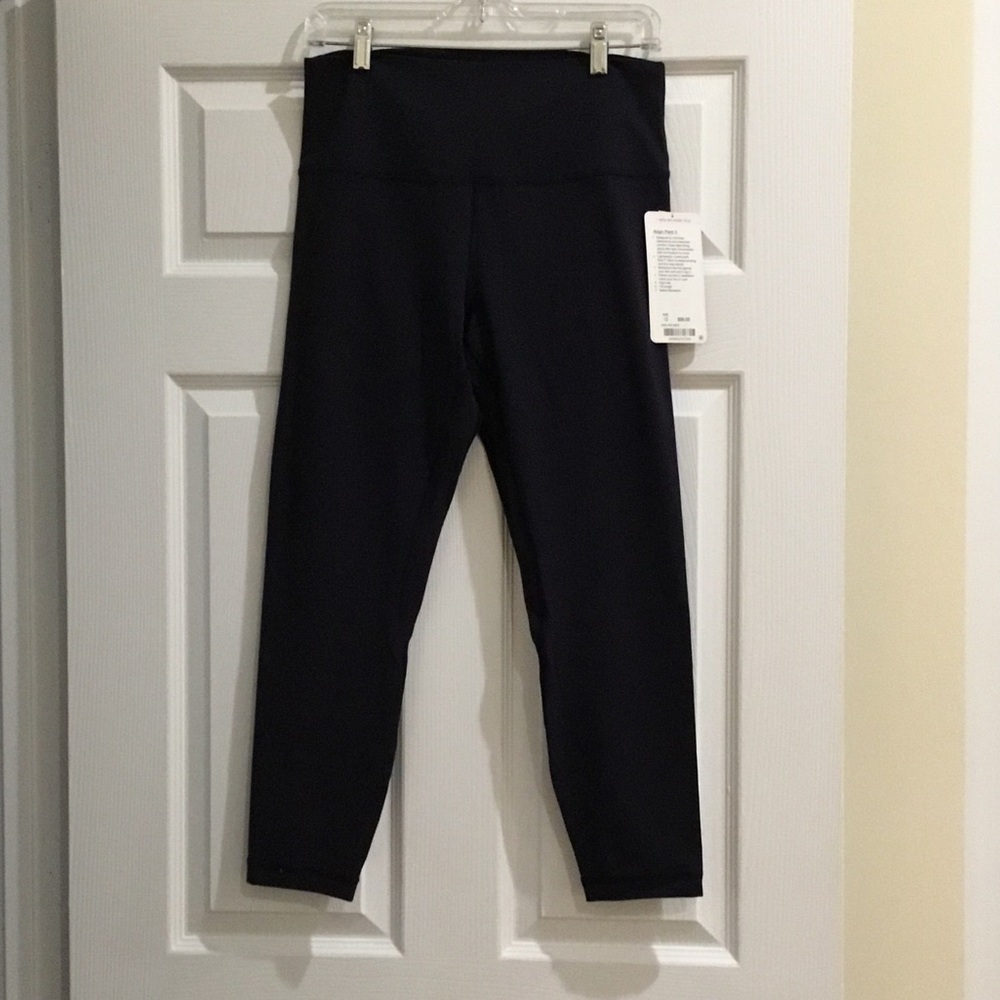 Lululemon Athletica midnight navy Align Pants sz 12 new w tag